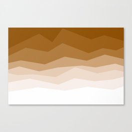 Earth Waves Astract Canvas Print