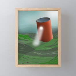 THE TUBE Framed Mini Art Print