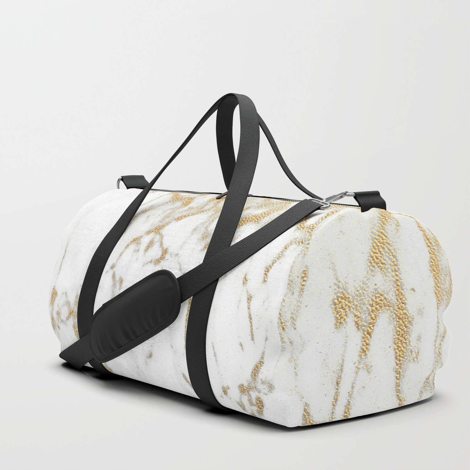 white gold bag