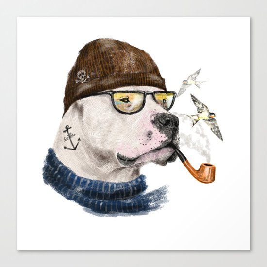 Mr.Mastiff Canvas Print
