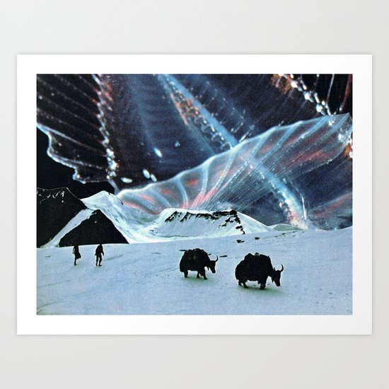 Behind The Stars Art Print