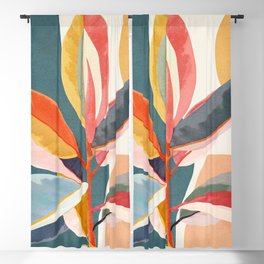 Colorful Branching Out 01 Blackout Curtain