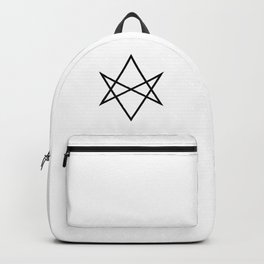 Unicursal hexagram Backpack