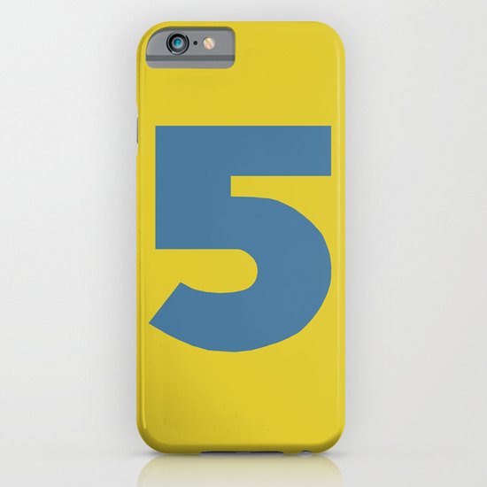 Number 5 iPhone & iPod Case