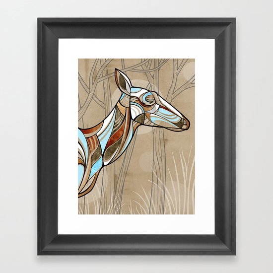Elk Framed Art Print
