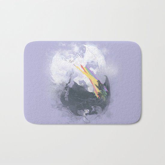 Clash of the sky Dragons Bath Mat