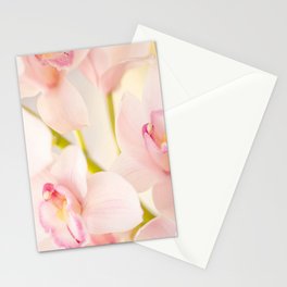 Orchid Flower Bouquet On A Light Background #decor #society6 #buyart Stationery Card