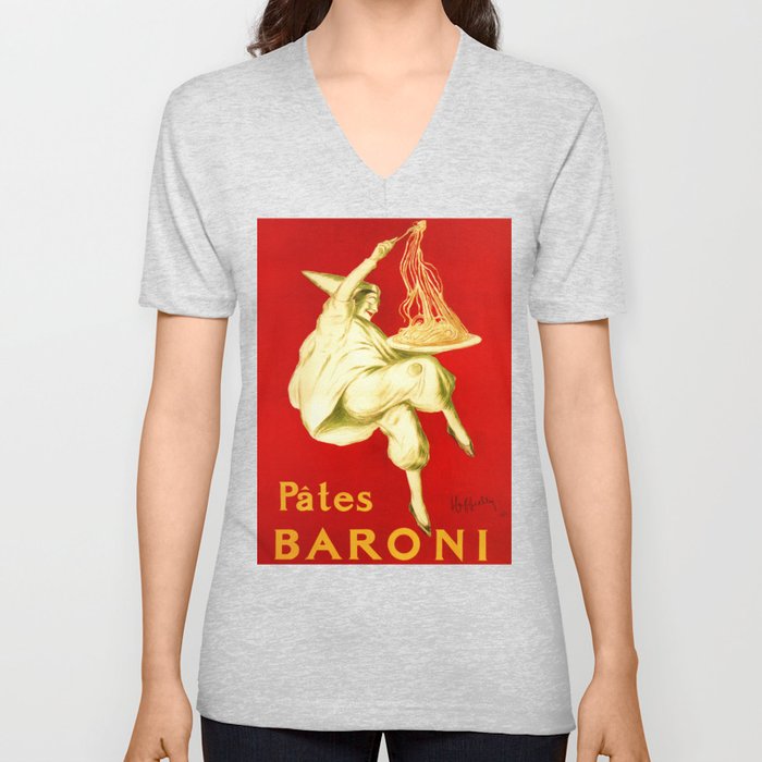 Pasta Baroni Leonetto Cappiello V Neck T Shirt