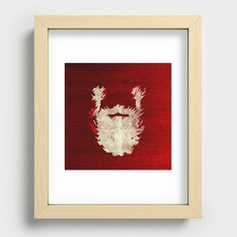 Santa Beard 1 Recessed Framed Print