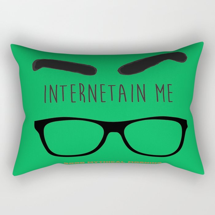 Internetain Me Rectangular Pillow