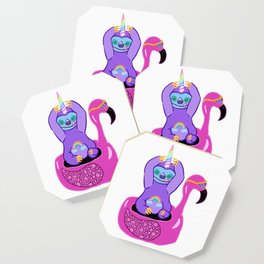 Adorable Sloth-icorn! Coaster