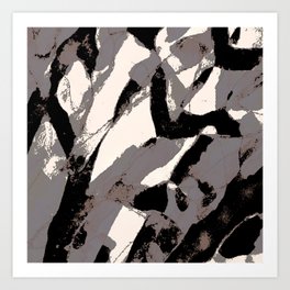 Organic No.2 | Muted Neutral Abstract Art Print