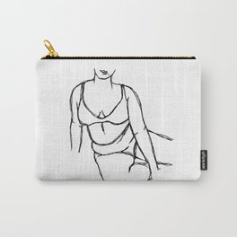 Lean Into Loving Yourself Carry-All Pouch