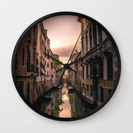Canal of Venice Wall Clock