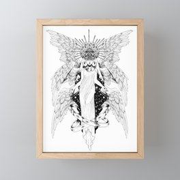 Angel Framed Mini Art Print