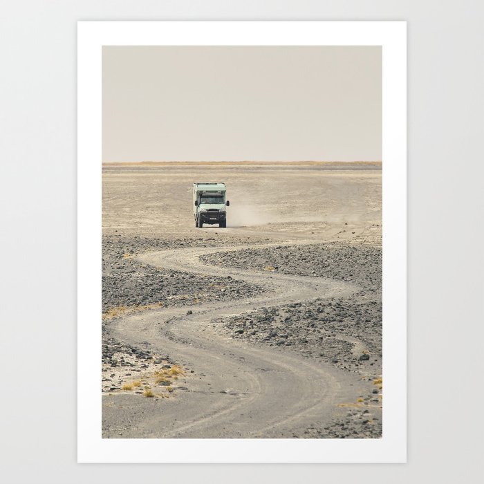 Trip in the Desert 2 Art Print