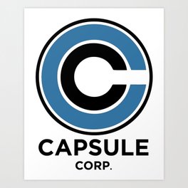 Capsule Corp Art Print