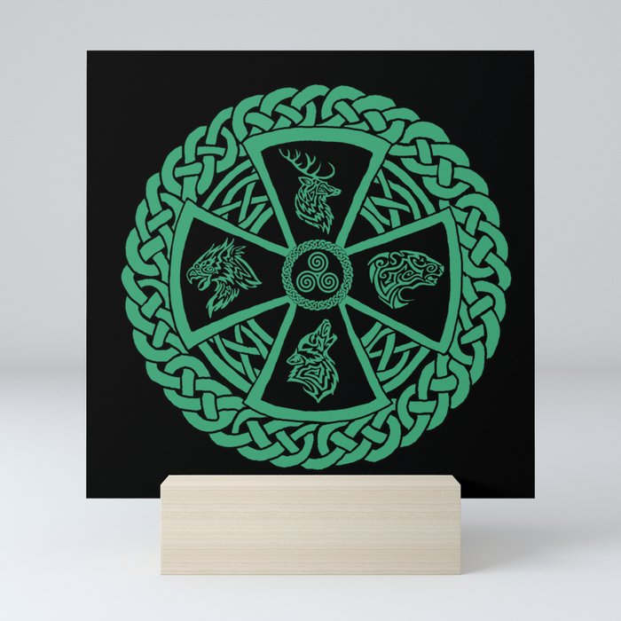 Celtic Nature Mini Art Print