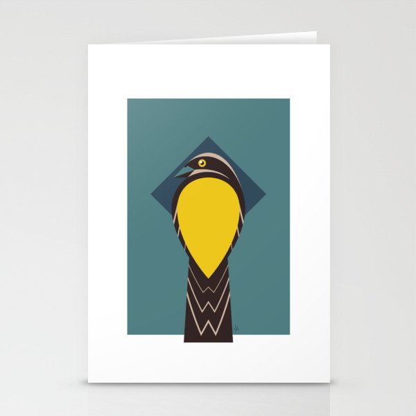 Birds of Brazil | Great kiskadee Stationery Cards
