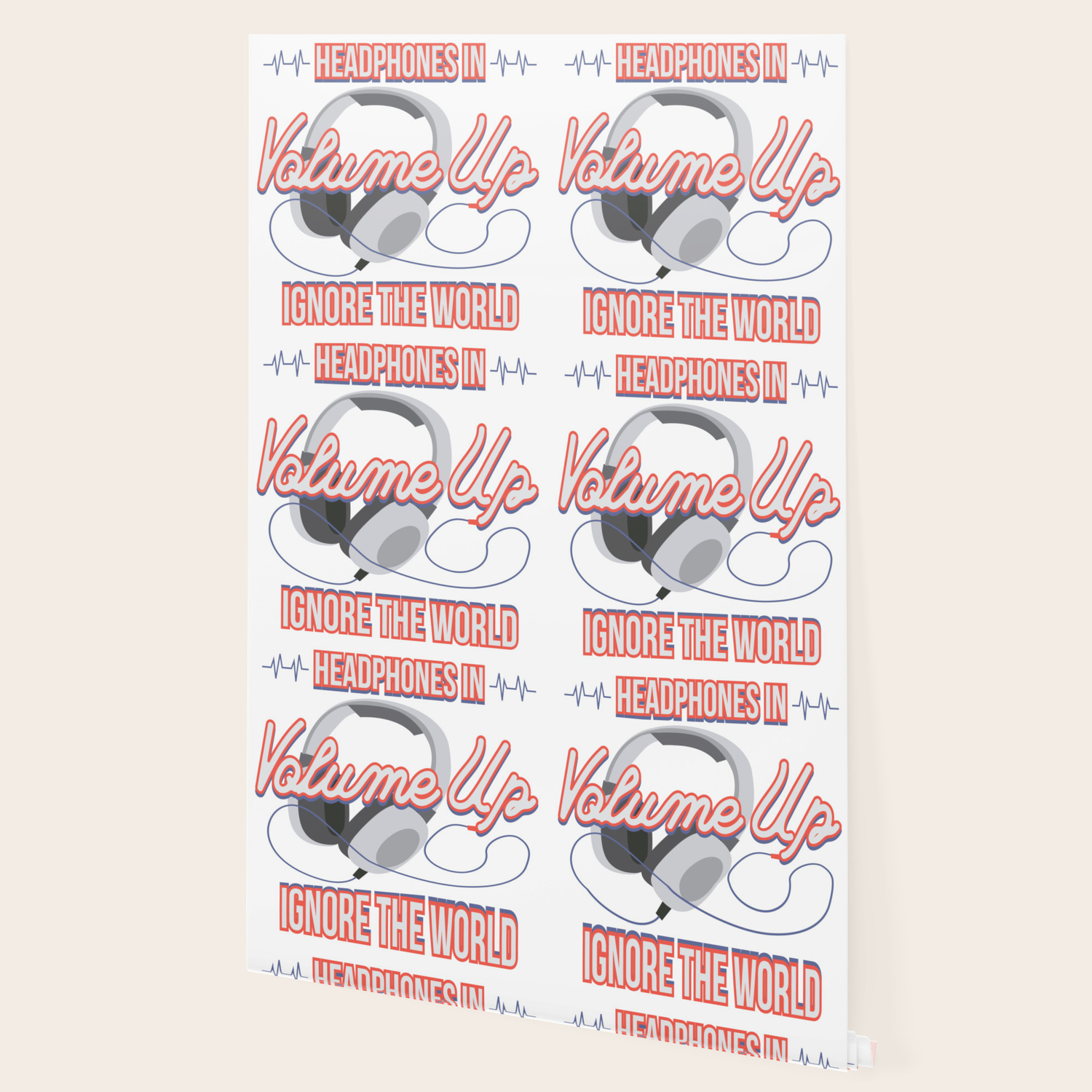 Headphones Funny Cool Gamer Gaming Music Nerdy Gift Wallpaper By Pubeast Society6