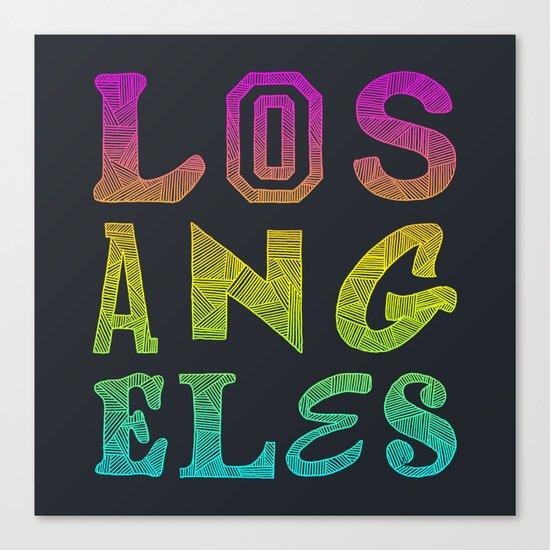 Los Angeles Canvas Print