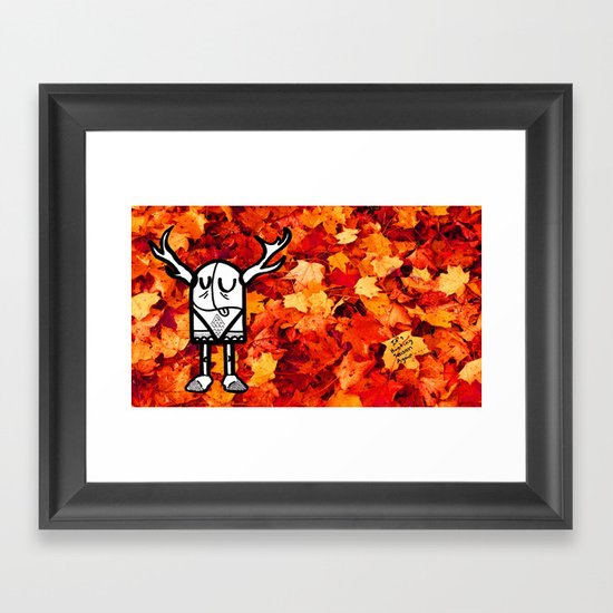 Its Hunting Season Again... Framed Art Print
