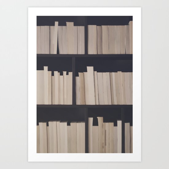 Books books books Art Print