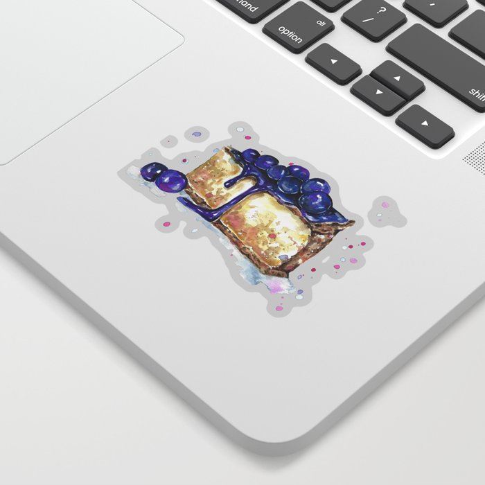 Blueberry Cheesecake Sticker