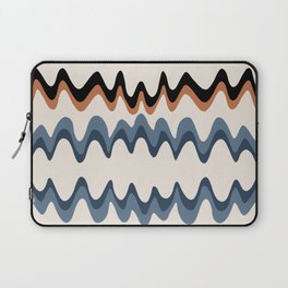 Wavy Stripes Abstract IX Laptop Sleeve
