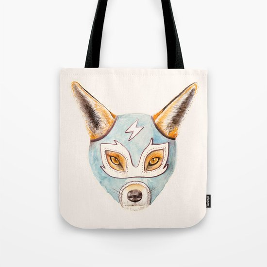 Andrew, the Fox Wrestler Tote Bag