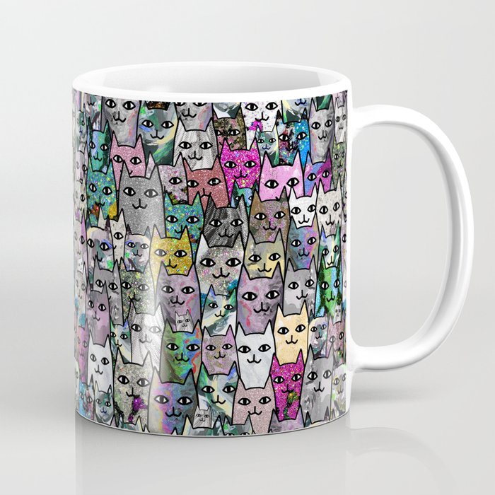 Gemstone Cats CYMK Coffee Mug