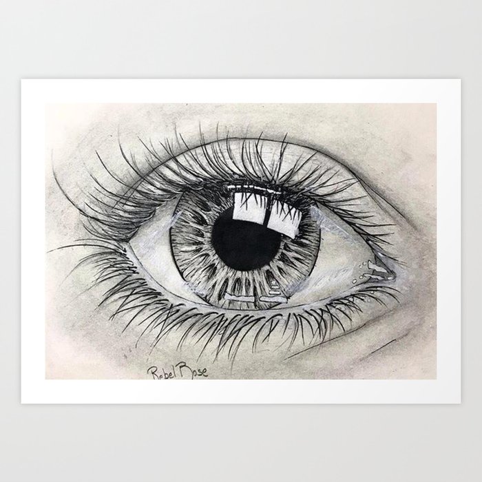 Glossy Sight Art Print