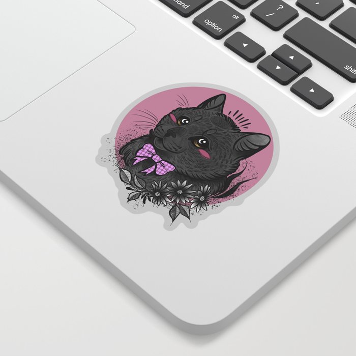 Witch's kitty Sticker