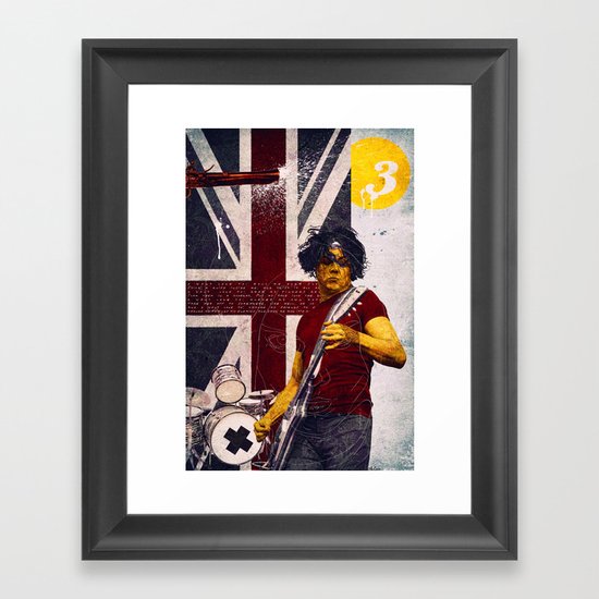 Love Interruption Framed Art Print