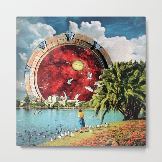 Stargate Installation Metal Print