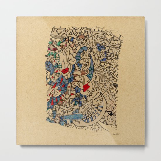 - medieval - Metal Print