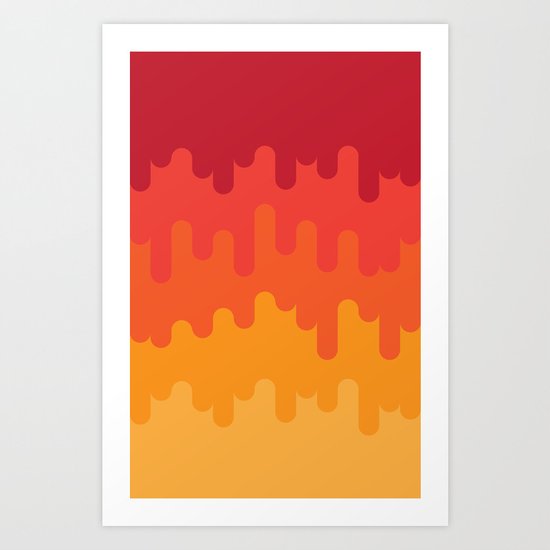Fire Art Print