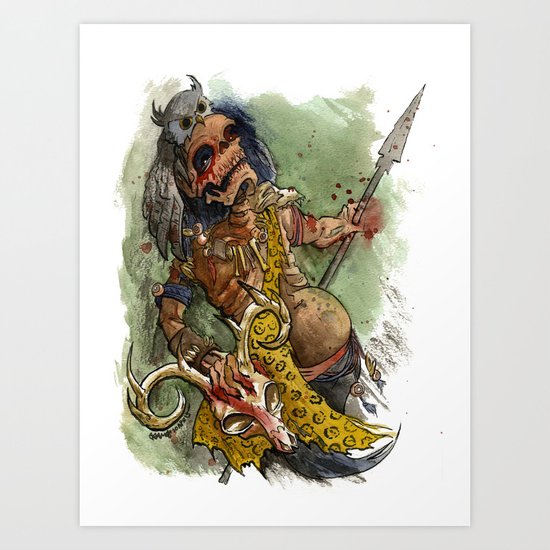 Ah Puch Art Print