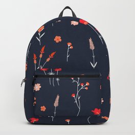 Nordic Vintage Wild Blooms Backpack