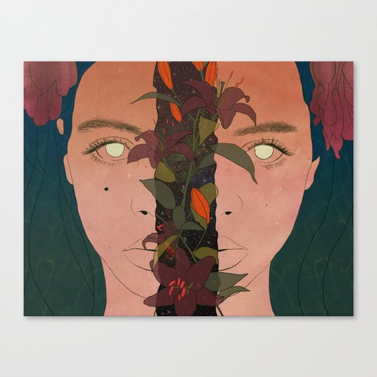 What Lies Beneath Canvas Print