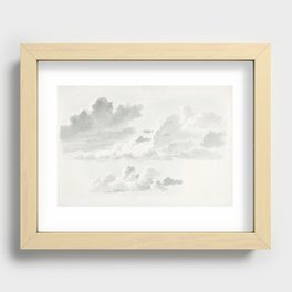 Wolkenstudies (cloud study) by Joseph August Knip (1777-1847) Recessed Framed Print