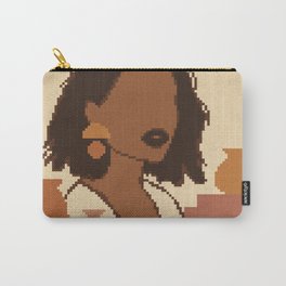 Pixel moroccan woman Carry-All Pouch