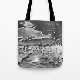 Marsh Moon Tote Bag