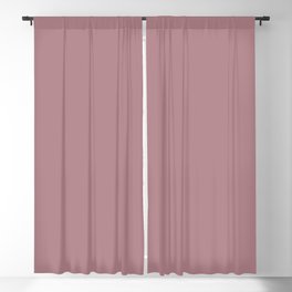 Dark Lavender Pink Blossom Solid Color Pairs To Sherwin Williams Audrey's Blush SW 9001 Blackout Curtain