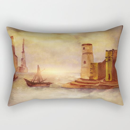 Sun City Rectangular Pillow