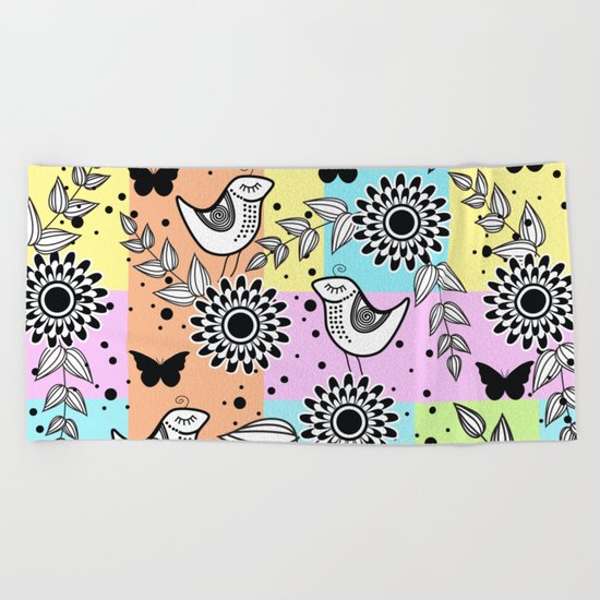 Pattern S Beach Towel
