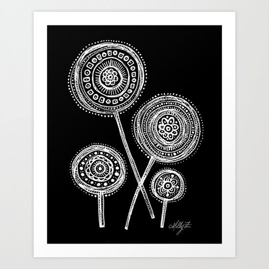 White Flower 21 Art Print