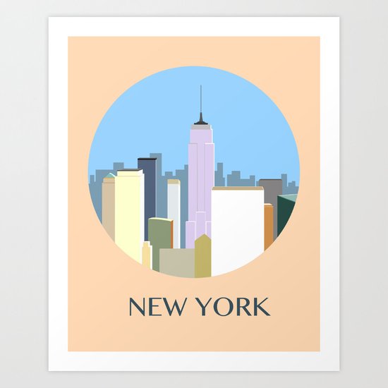 New York New York Art Print