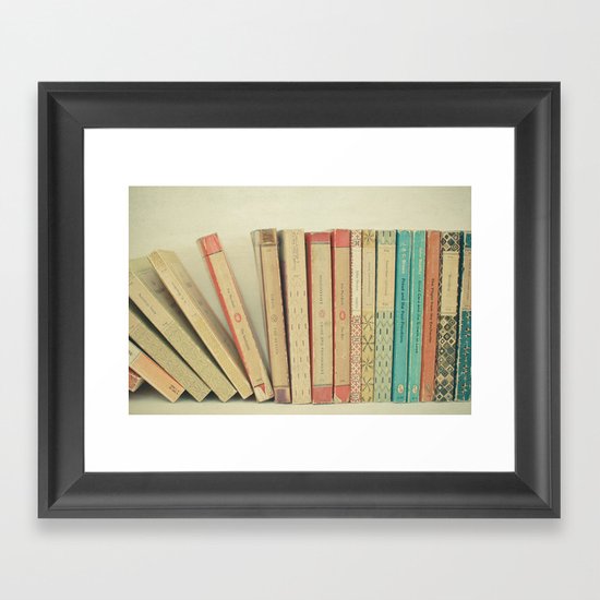 Falling Framed Art Print