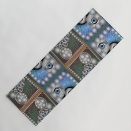 Eyeballs Yoga Mat